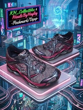 Mizuno Wave Prophecy 1 OG Tech Runner - Charcoal/Pink Size - NWOT